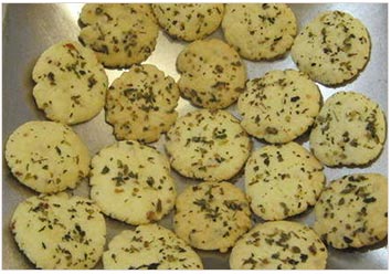 Bolachinhas de cebola