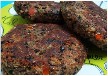Hambúrguer de Feijão
