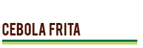 Cebola Frita