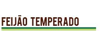 Feijão Temperado